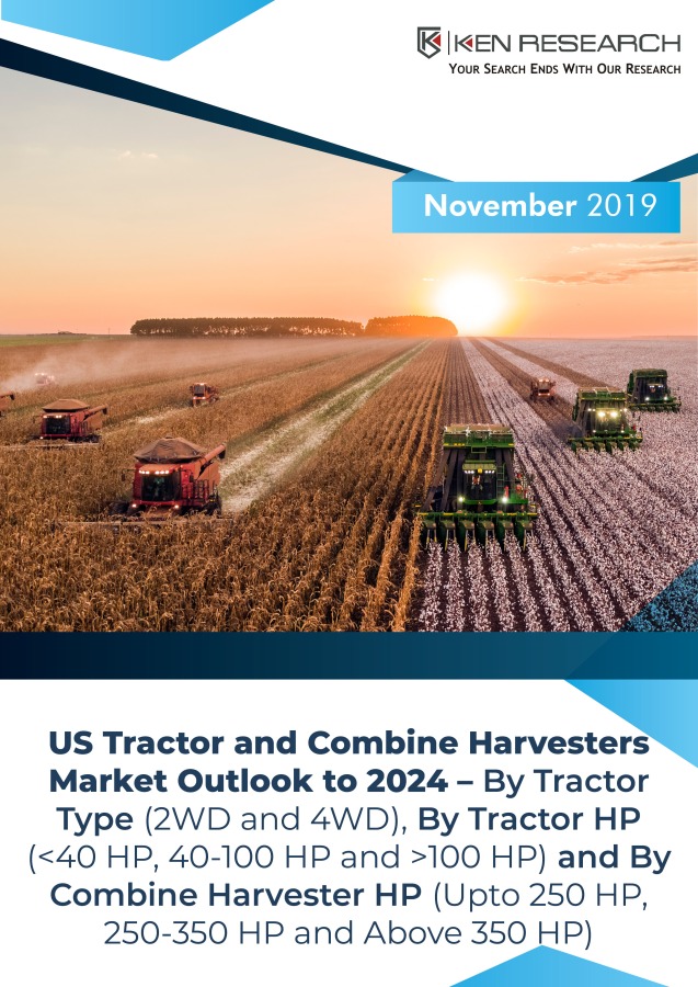 The US tractor and Combine Harvester Market is Driven by Technological Advancements, Increasing Competition, Rising Wages of Farmers and New Government Initiatives: Ken Research